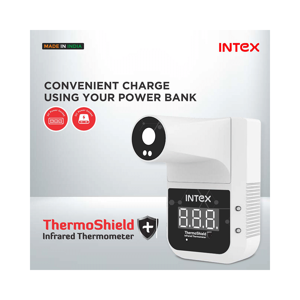 Intex Thermo Shield Wall Mount Automatic Digital Thermal Scanner & Infra Red Thermometer - Image 4