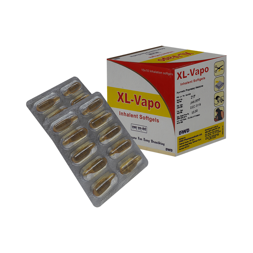 XL-Vapo Inhalant Softgel Capsule - Image 1