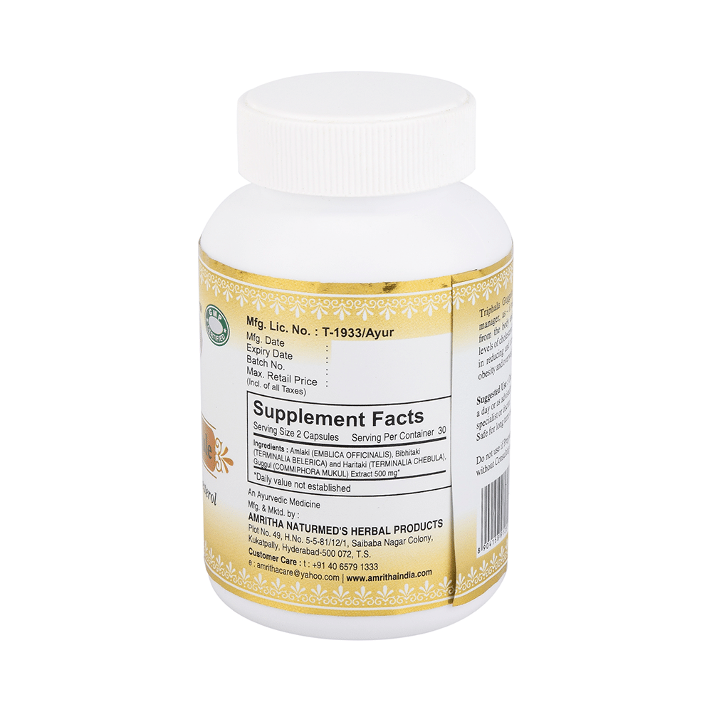 Naturmed's Triphala Guggul Capsule - Image 2