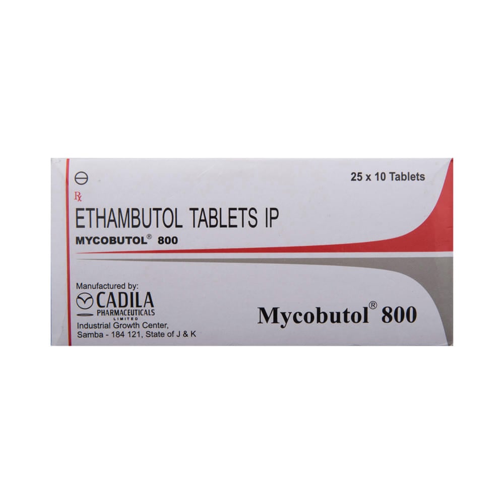 Mycobutol 800mg Tablet - Image 2