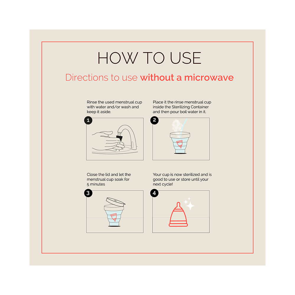 The Woman's Company Menstrual Cup Sterilizing Container - Image 4