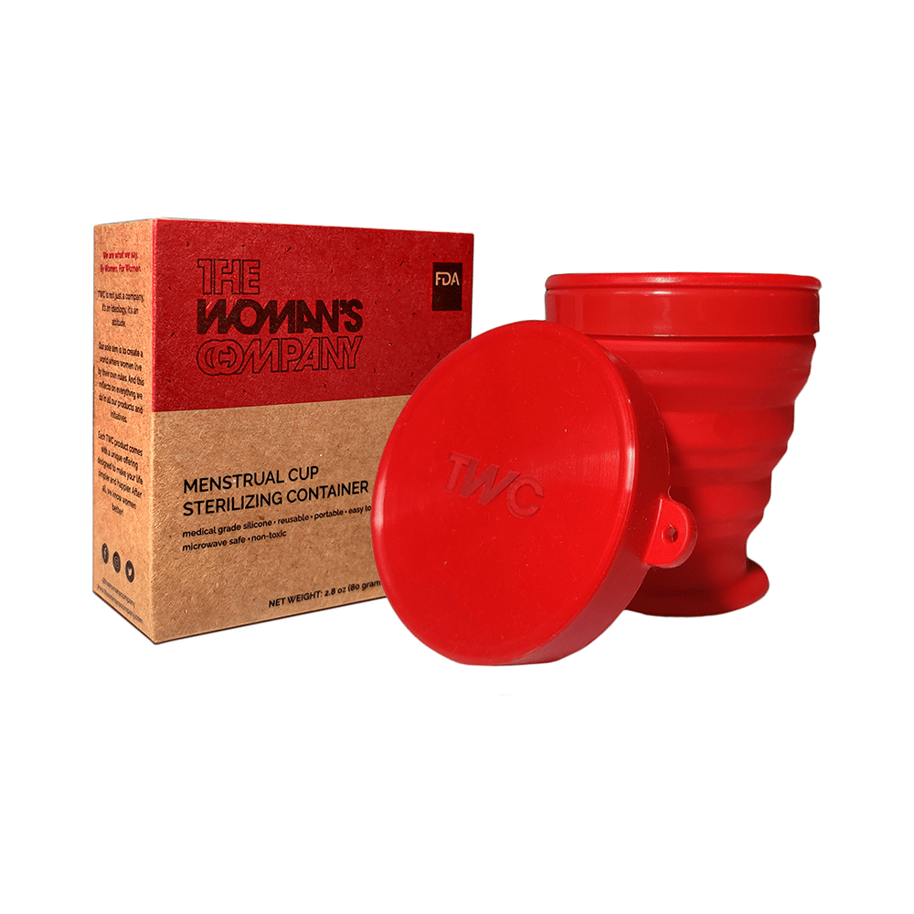 The Woman's Company Menstrual Cup Sterilizing Container - Image 1