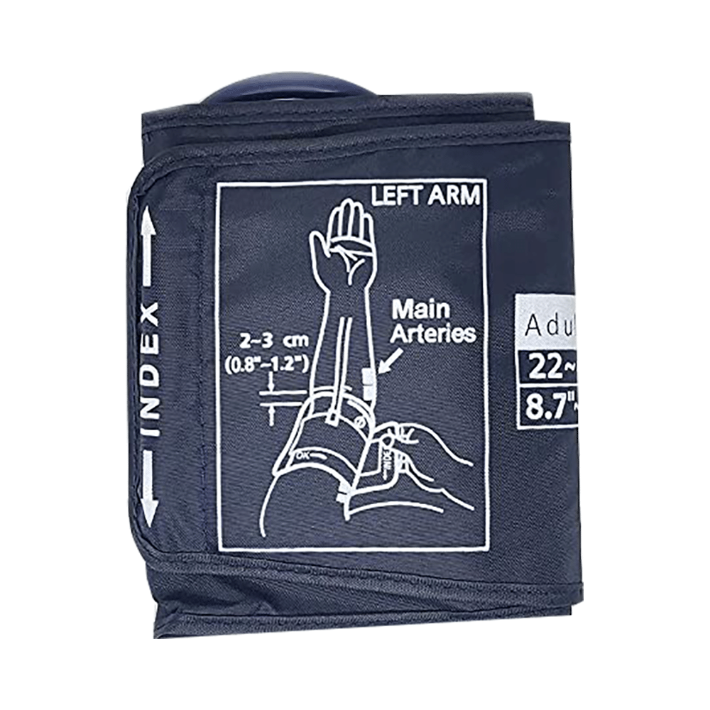 MCP Single Tube Blood Pressure Monitor Machine Cuff XXL Dark Blue