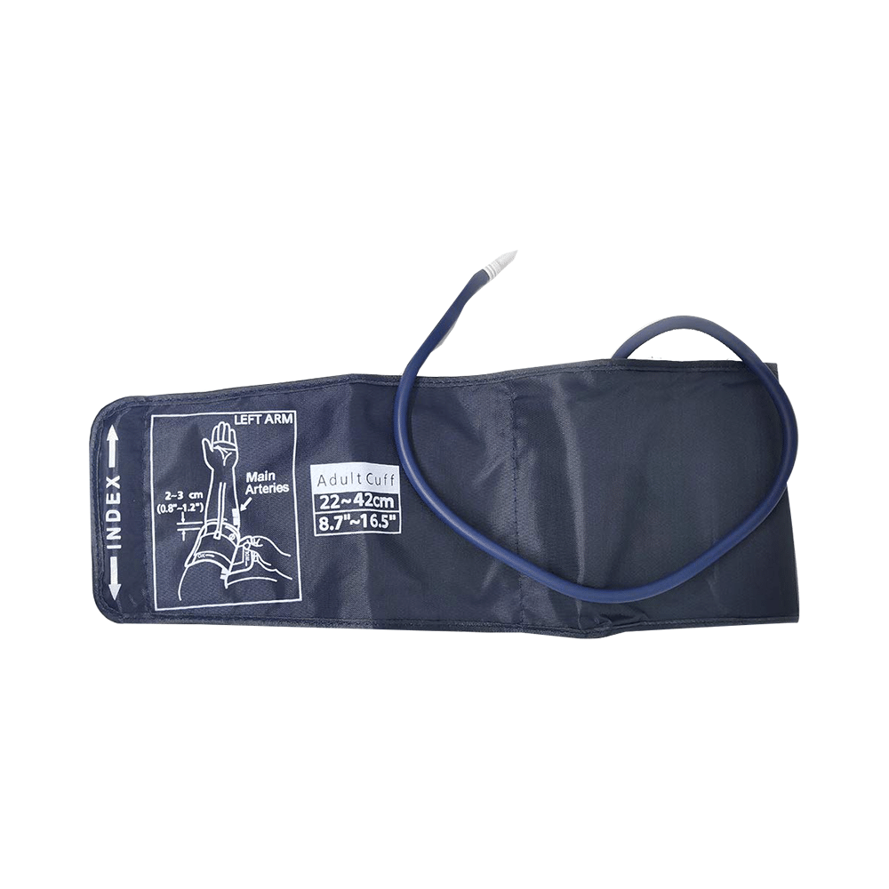 MCP Single Tube Blood Pressure Monitor Machine Cuff XXL Dark Blue - Image 2