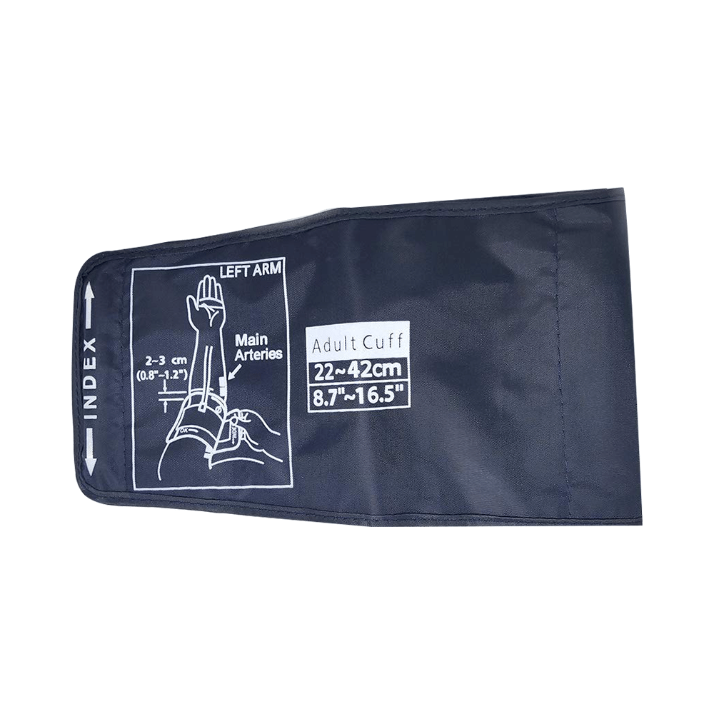 MCP Single Tube Blood Pressure Monitor Machine Cuff XXL Dark Blue - Image 3