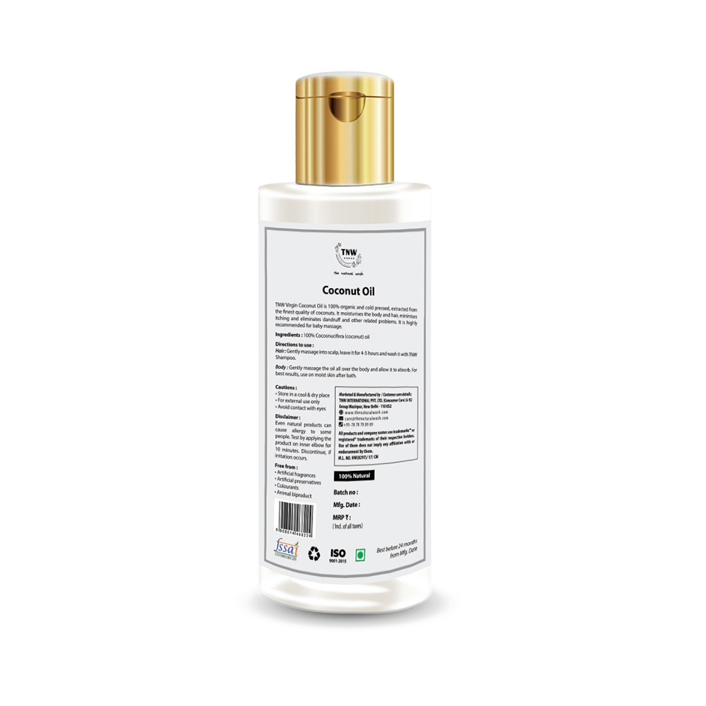 TNW- The Natural Wash Coconut Oil - Image 3