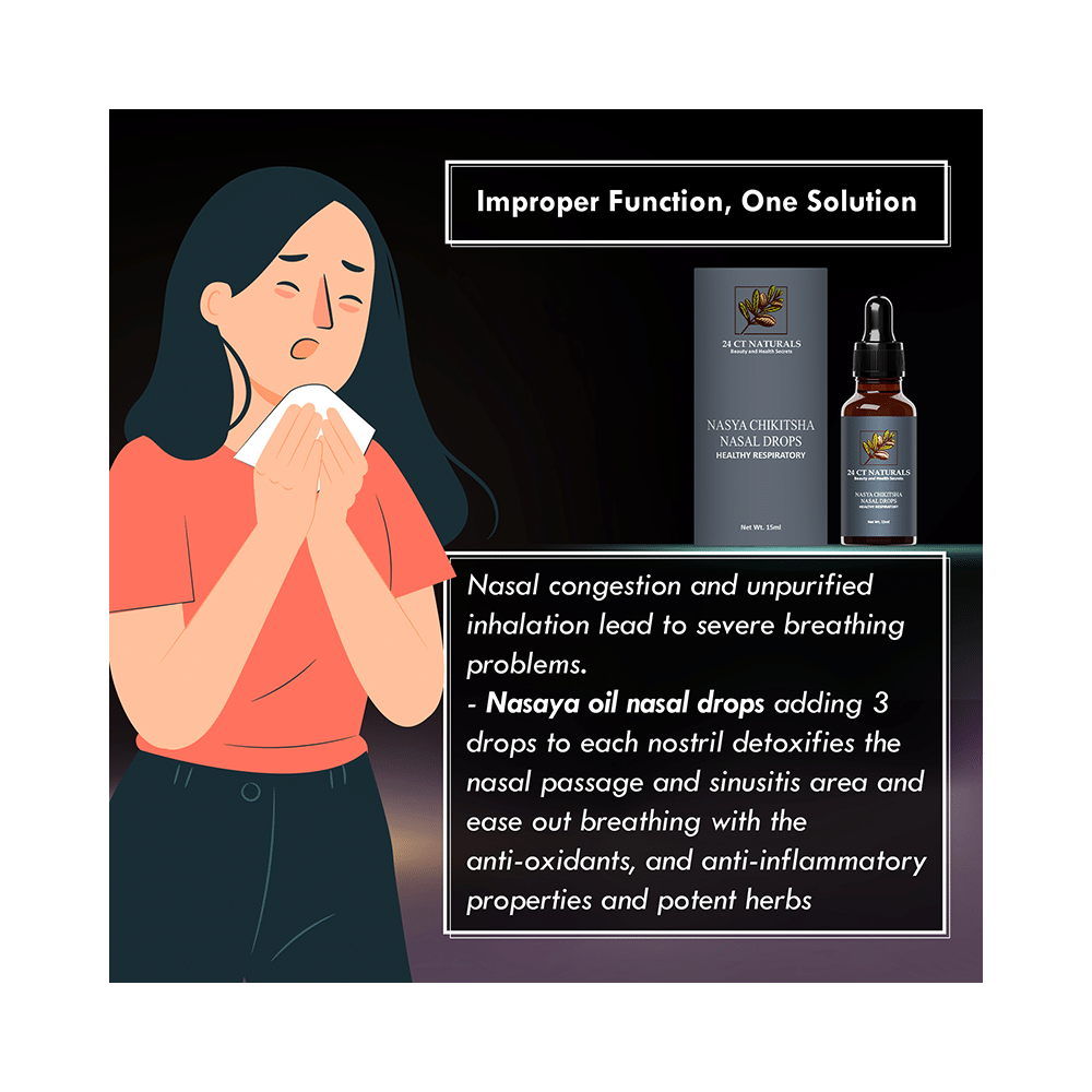 24 CT Naturals Nasya Chikitsha Nasal Drops - Image 8