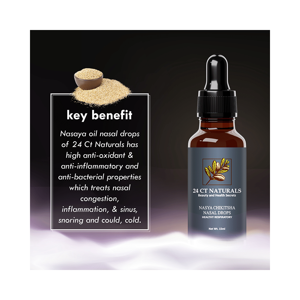 24 CT Naturals Nasya Chikitsha Nasal Drops - Image 4