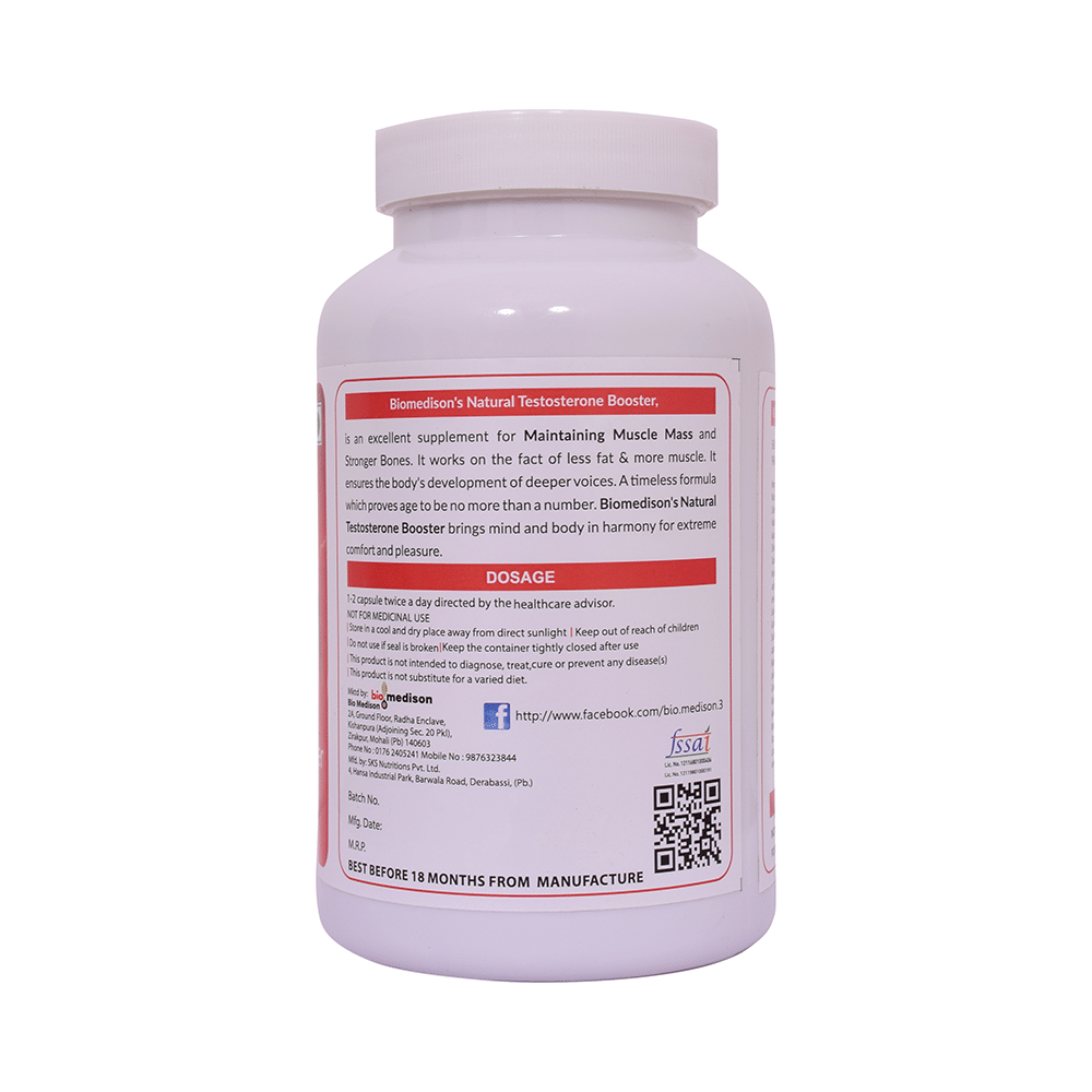Biomedison's Testonn Natural Testosterone Booster - Image 2