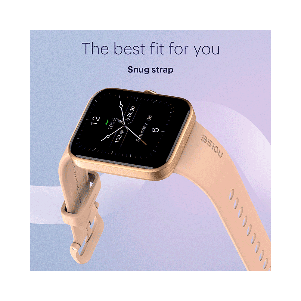 Noise Color Fit Pulse Go Buzz Smartwatch Midnight Blue - Image 11