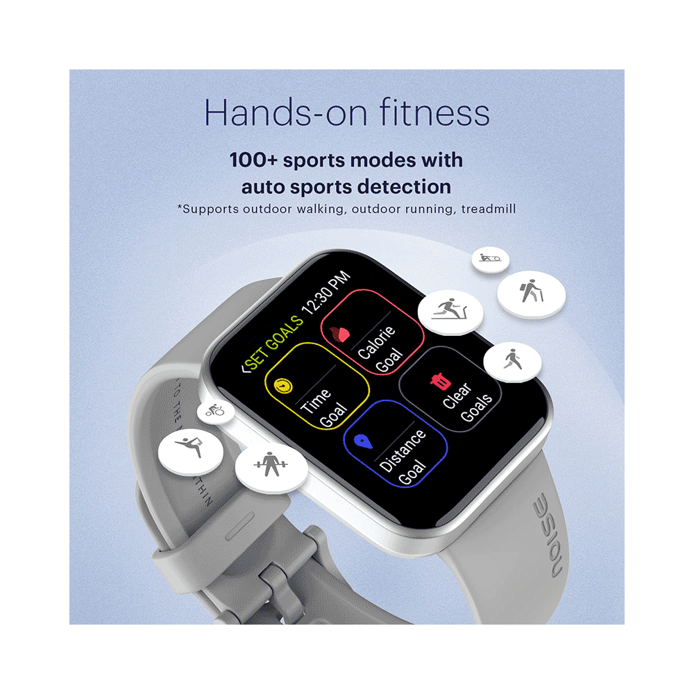 Noise Color Fit Pulse Go Buzz Smartwatch Midnight Blue - Image 5