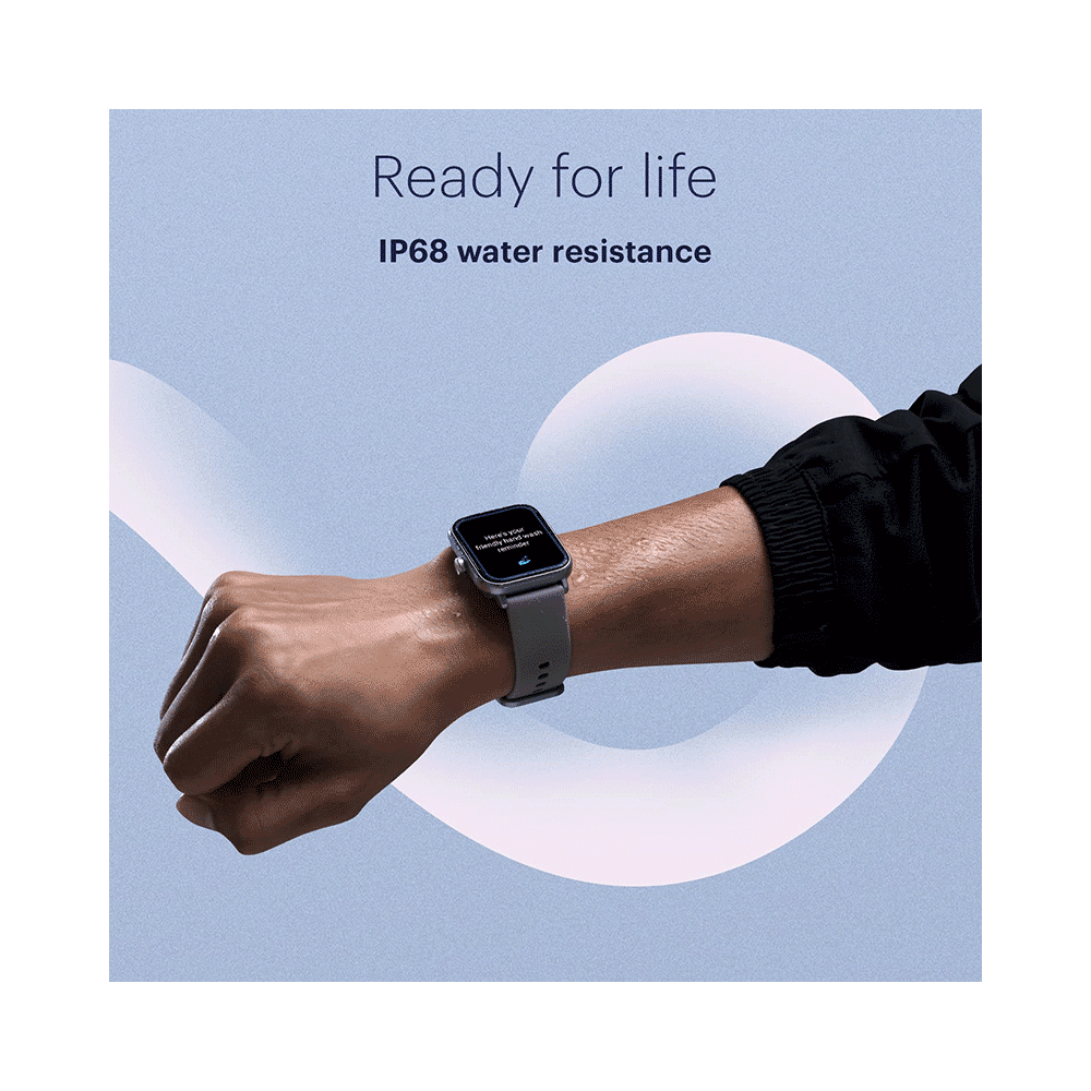 Noise Color Fit Pulse Go Buzz Smartwatch Midnight Blue - Image 9