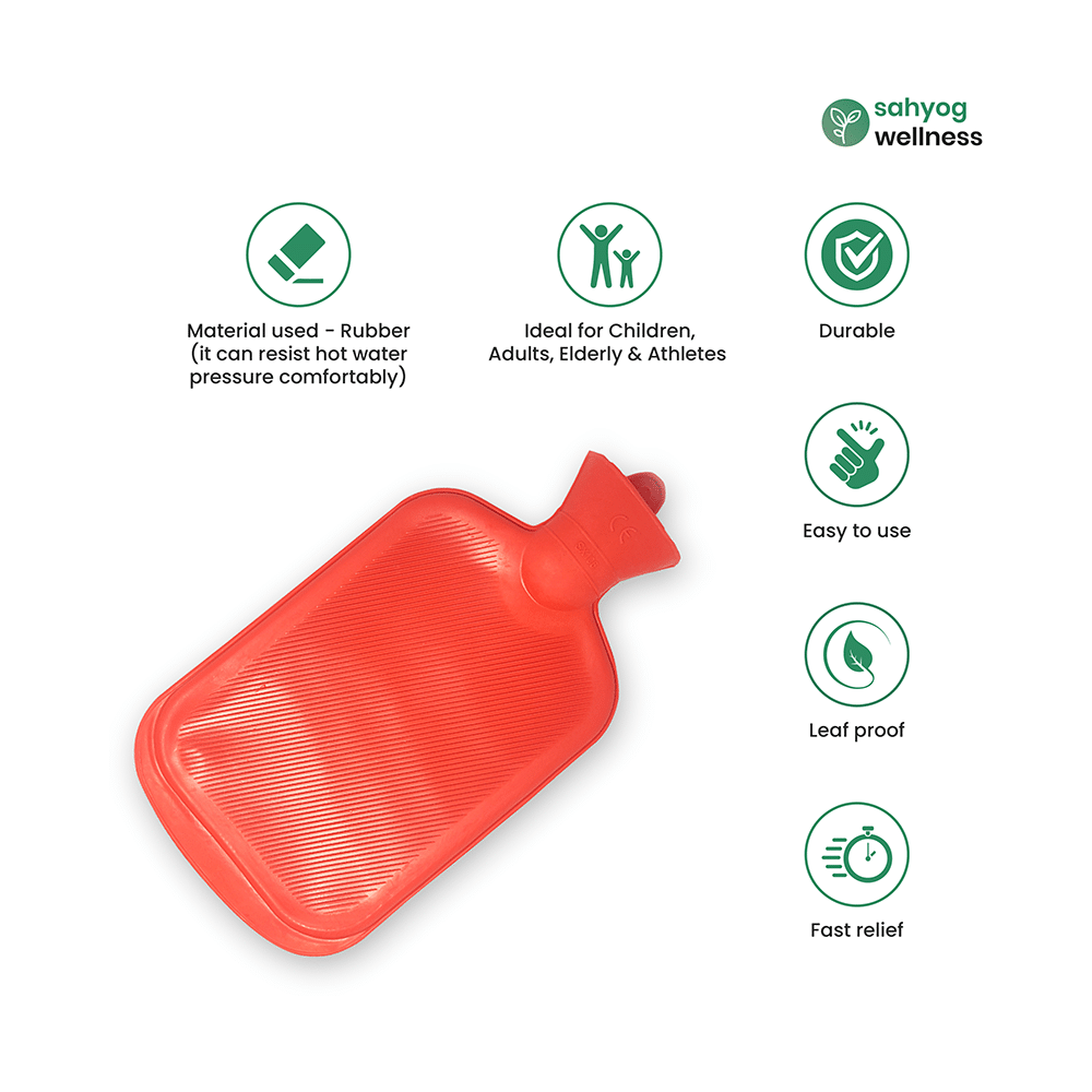 Sahyog Wellness Red Hot Water Bottle/Bag - Image 3