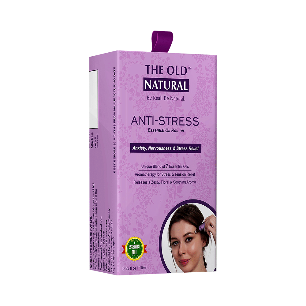 The Old Natural Anti-Stress Essential Oil Roll-On - Image 1