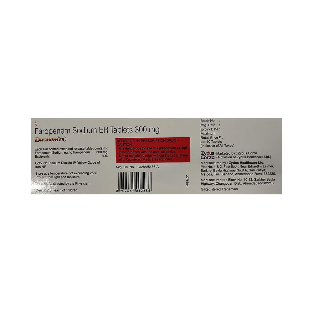 Duonem 300 ER Tablet - Image 2