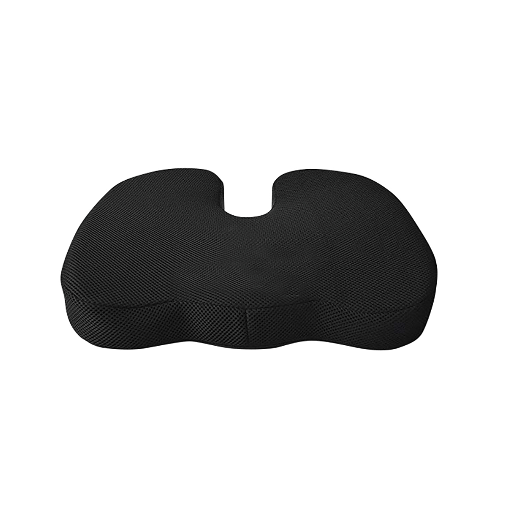 The White Willow Coccyx Orthopedic Seat Cushion Black Hard Foam - Image 4