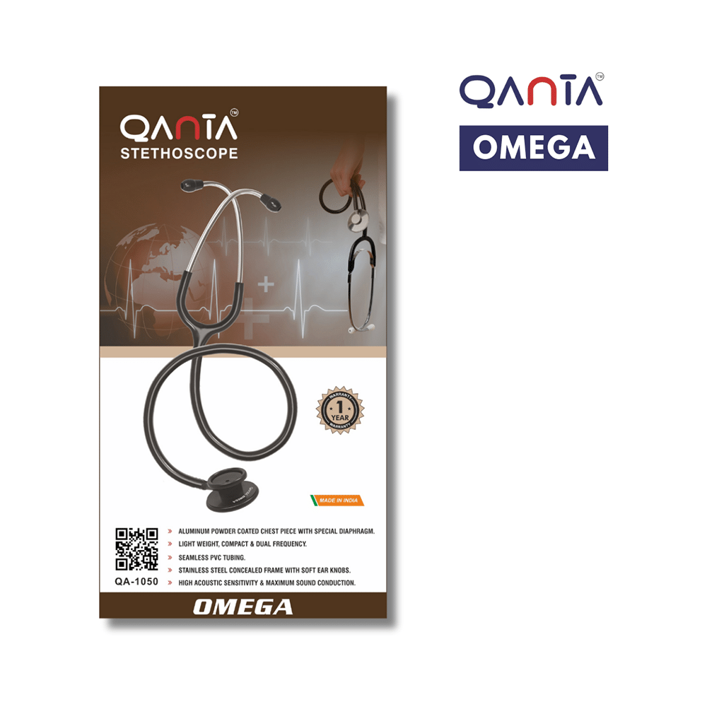 Qanta QA-1050 Stethoscope Omega With High Acoustic Sensitivity - Image 5