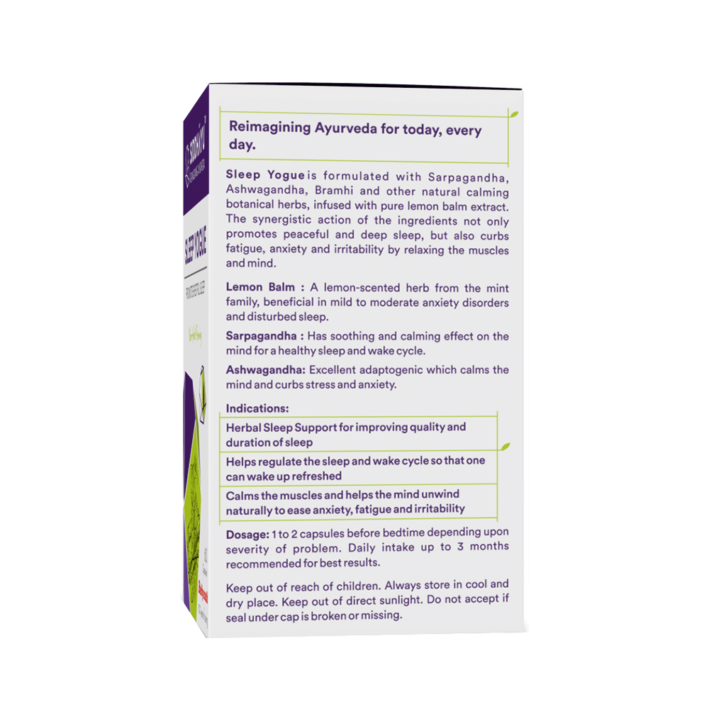 Siddhayu Sleep Yogue Promotes Restful Sleep Capsule - Image 4