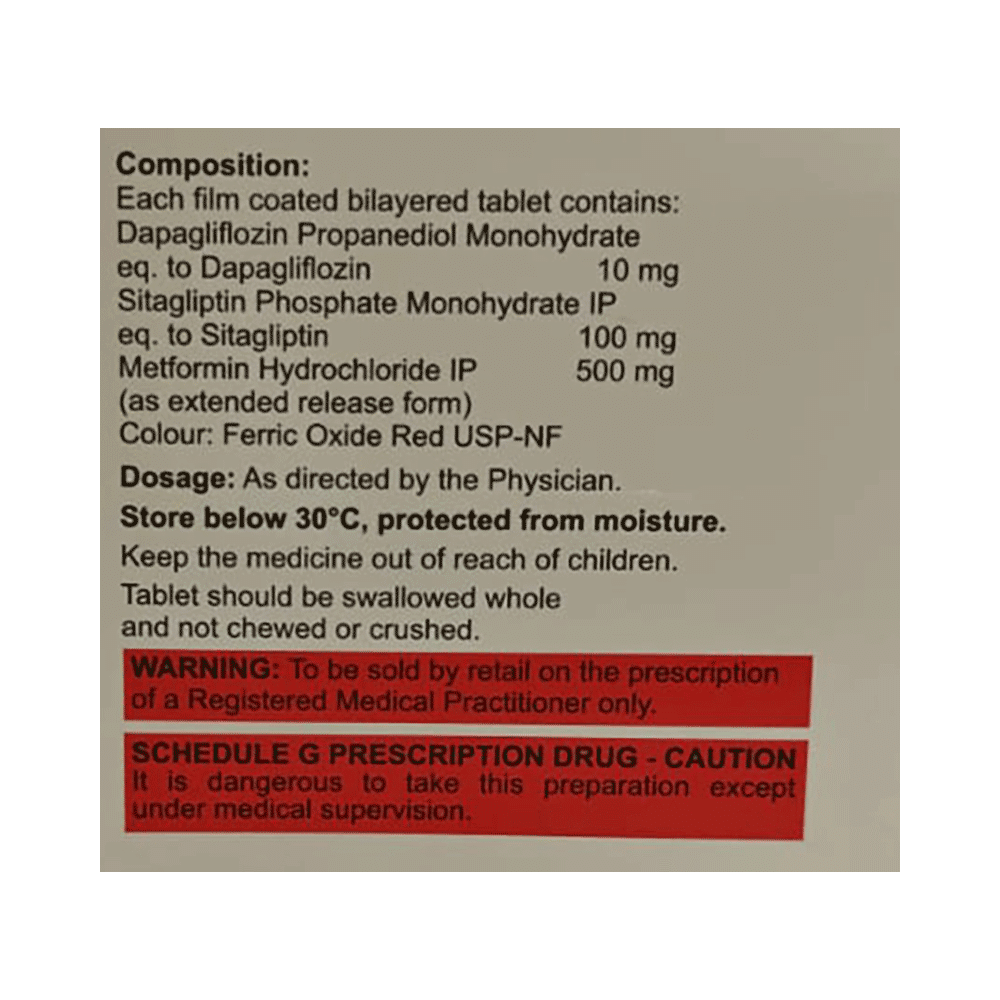 Sita-Glutaryl DM Tablet ER - Image 2