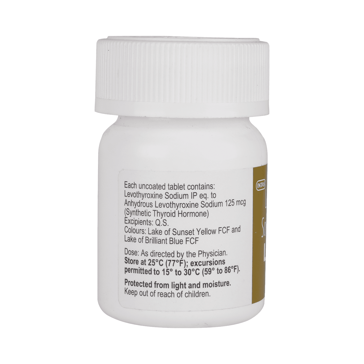 Lethyrox 125 Tablet - Image 3