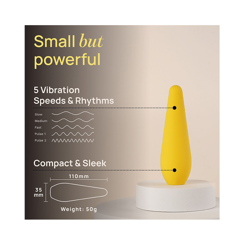 MyMuse Pulse Personal Massager Lemon Tart - Image 6