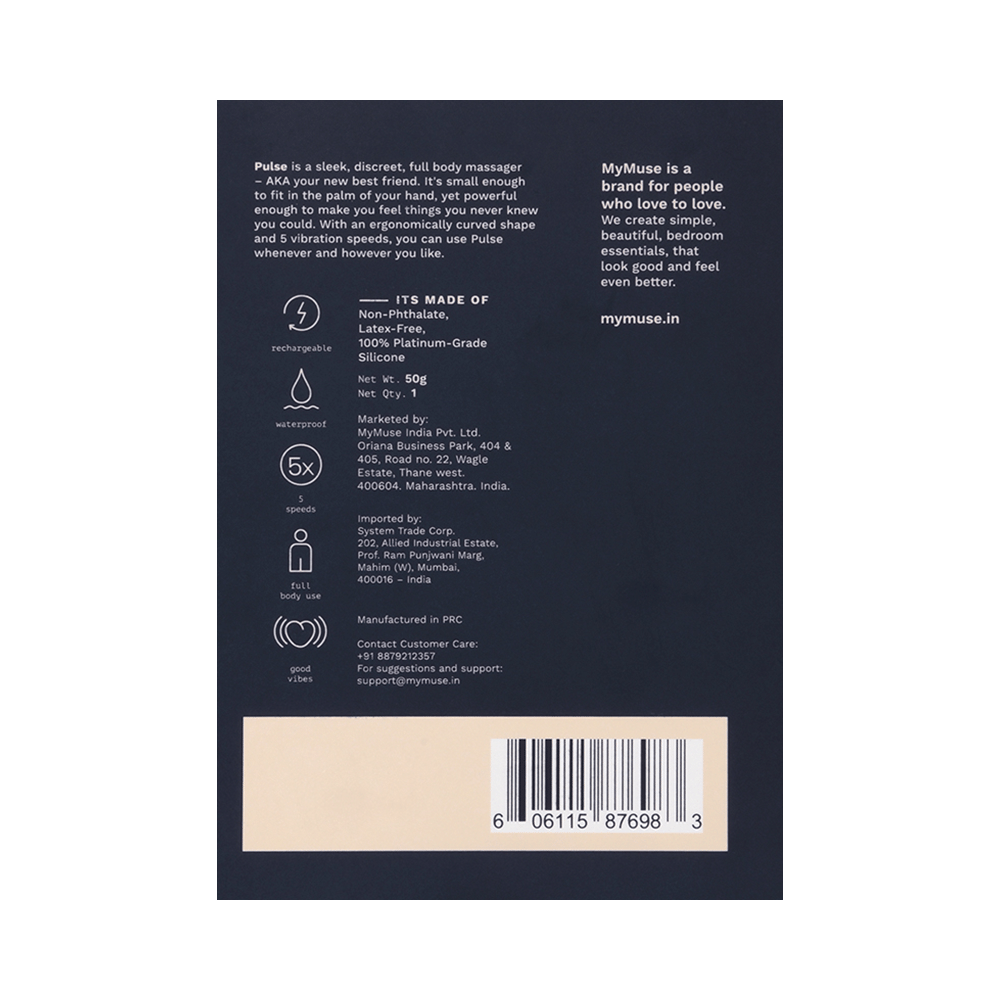 MyMuse Pulse Personal Massager Lemon Tart - Image 4