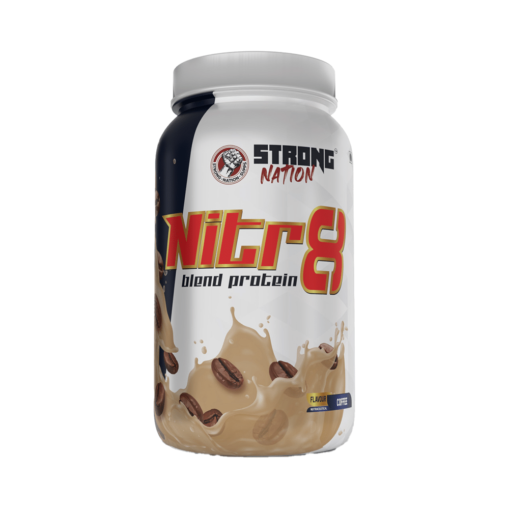 Strong Nation Powder Nitr8 Blend Protein Coffee - Image 1