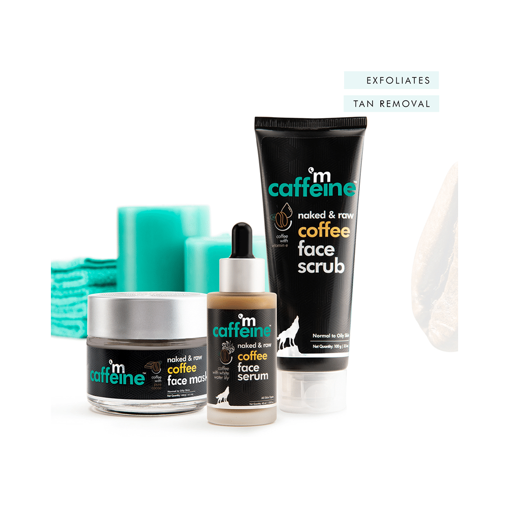 mCaffeine De-Tan Face Polishing Kit - Image 2