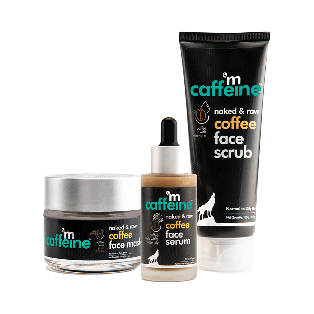 mCaffeine De-Tan Face Polishing Kit - Image 1