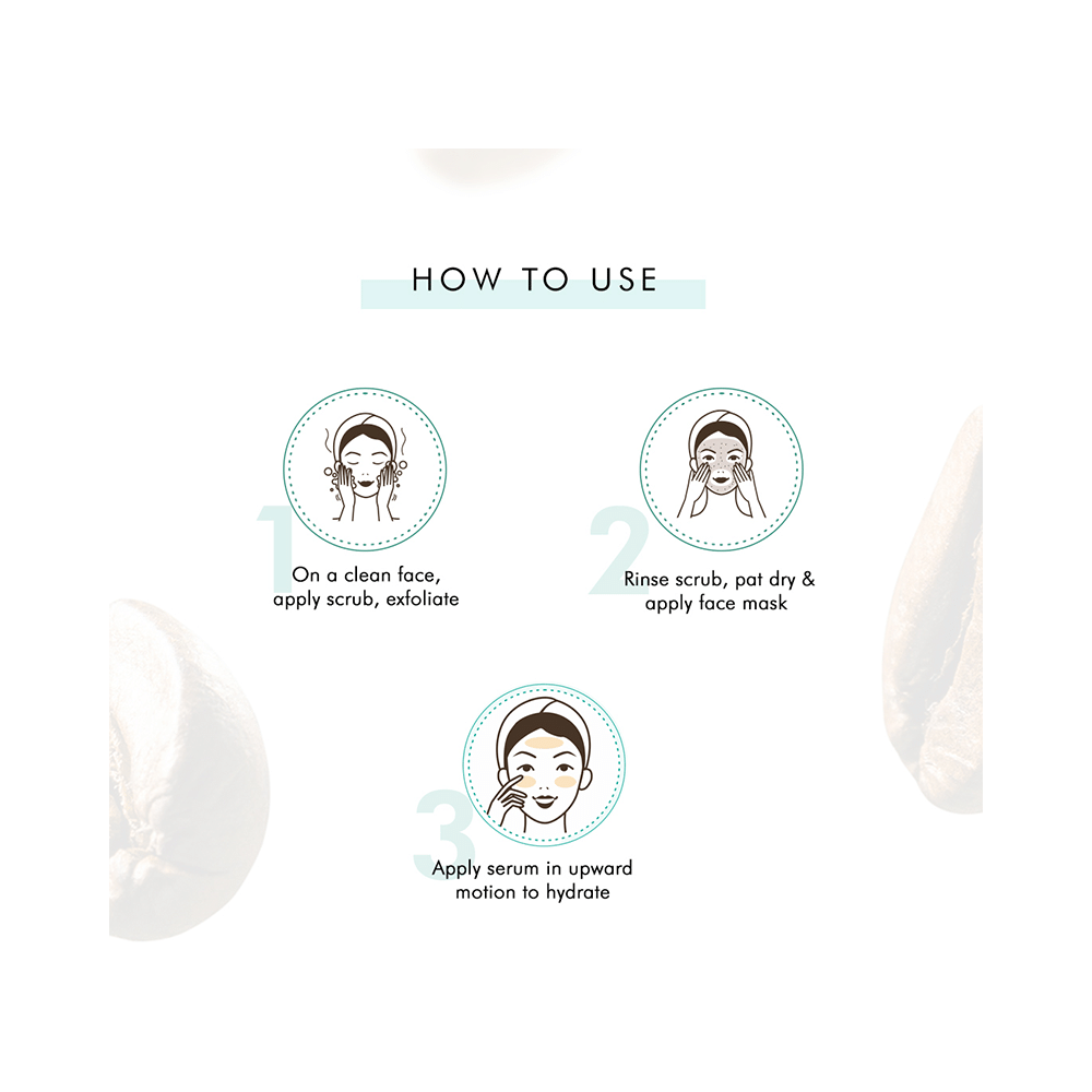 mCaffeine De-Tan Face Polishing Kit - Image 5