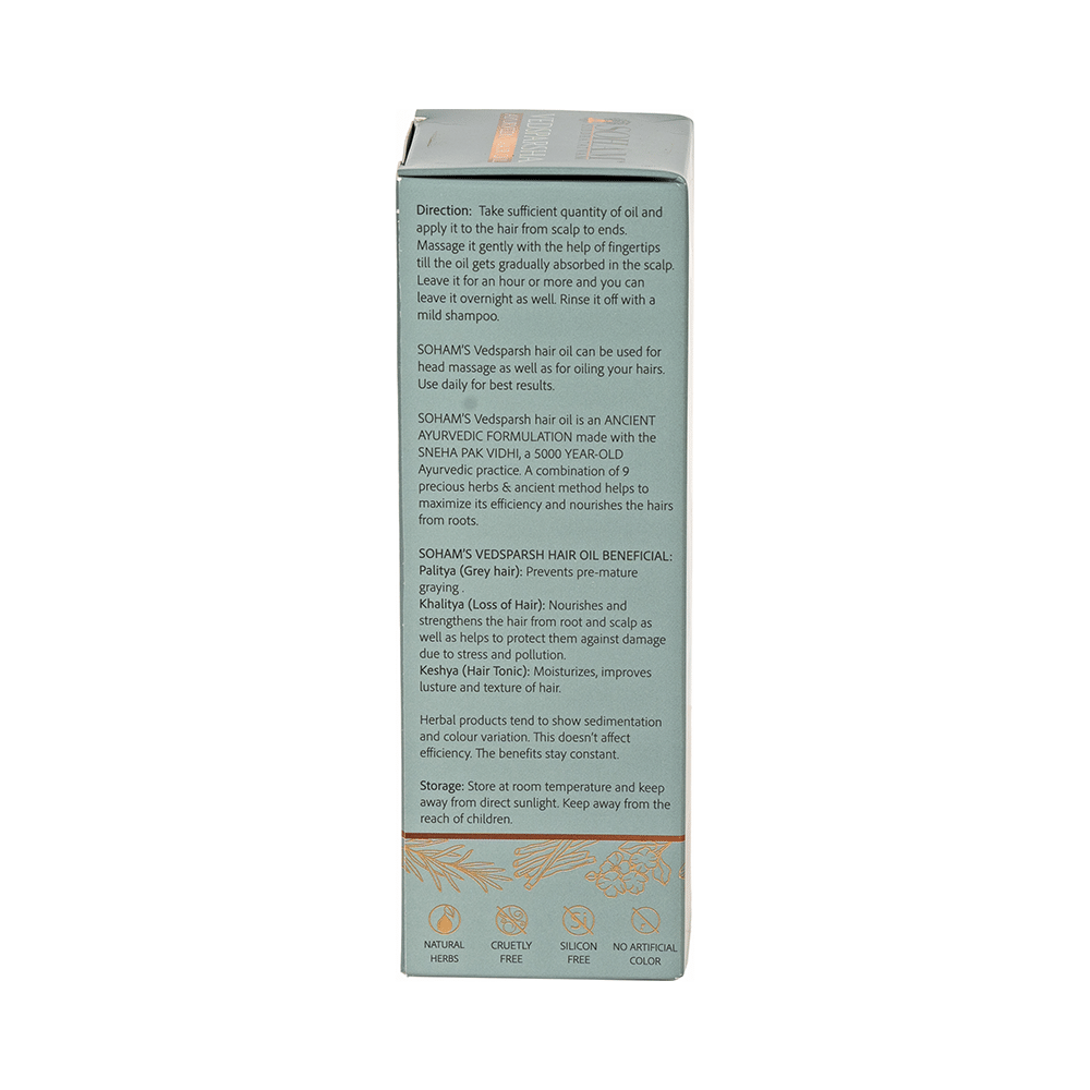 Soham Vedsparsha Ayurvedic Hair Oil - Image 3