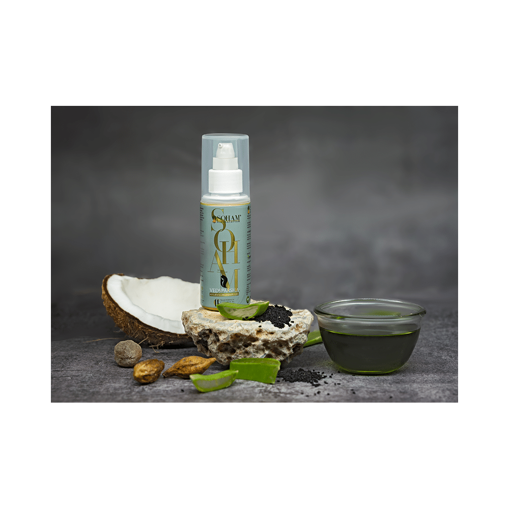 Soham Vedsparsha Ayurvedic Hair Oil - Image 5