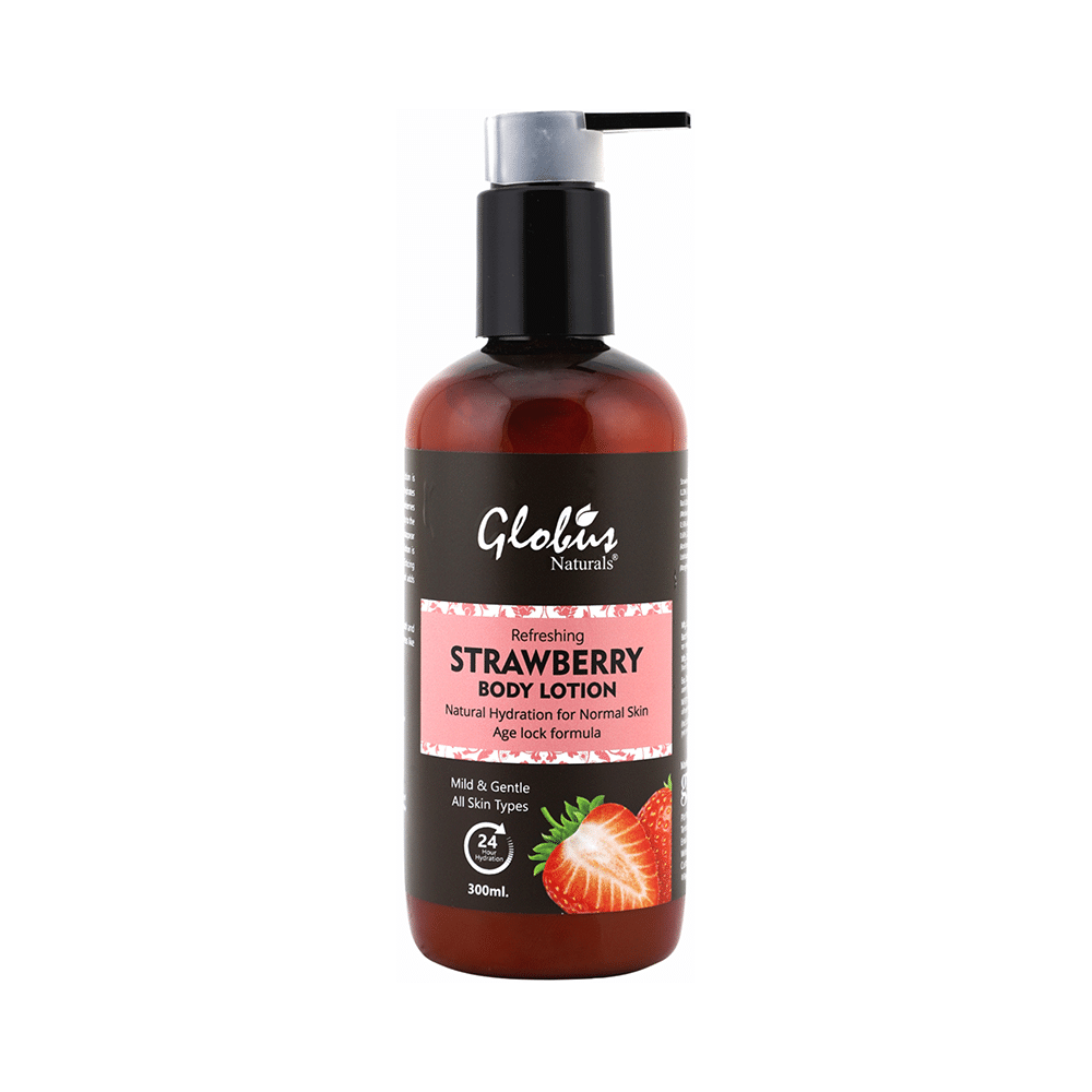 Globus Naturals Strawberry Body Lotion