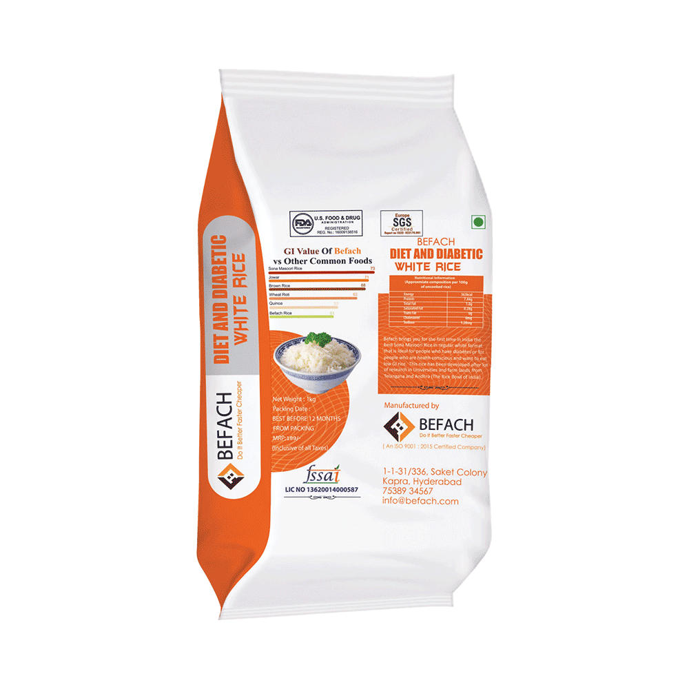 Befach Diet and Diabetic White Rice - Image 2