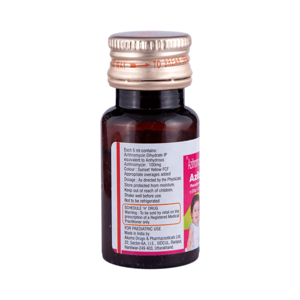 Azibact 100 Readymix Oral Suspension - Image 5