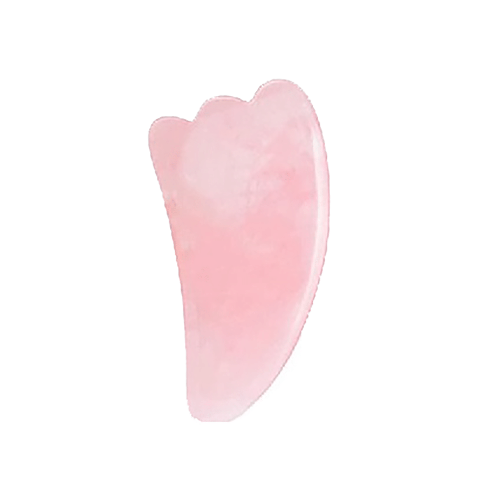 Get Me Craft Wing Shaped Rose Quartz Gua Sha Facial Tool - Image 2