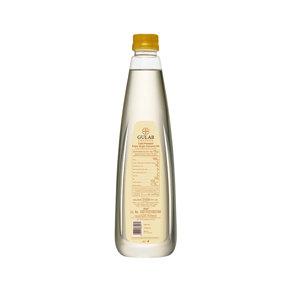 Gulab Goodness Cold Pressed Extra Virgin Coconut Oil - Image 2