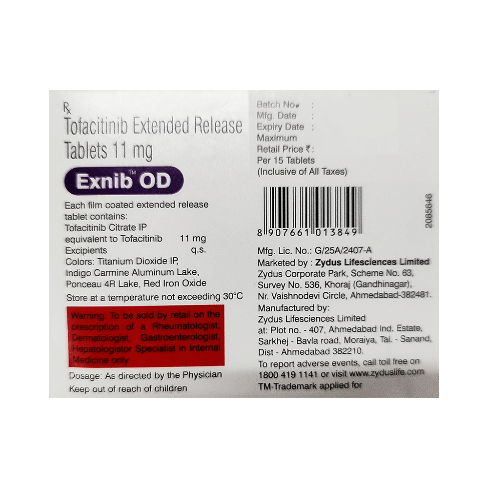 Exnib OD 11mg Tablet ER - Image 2