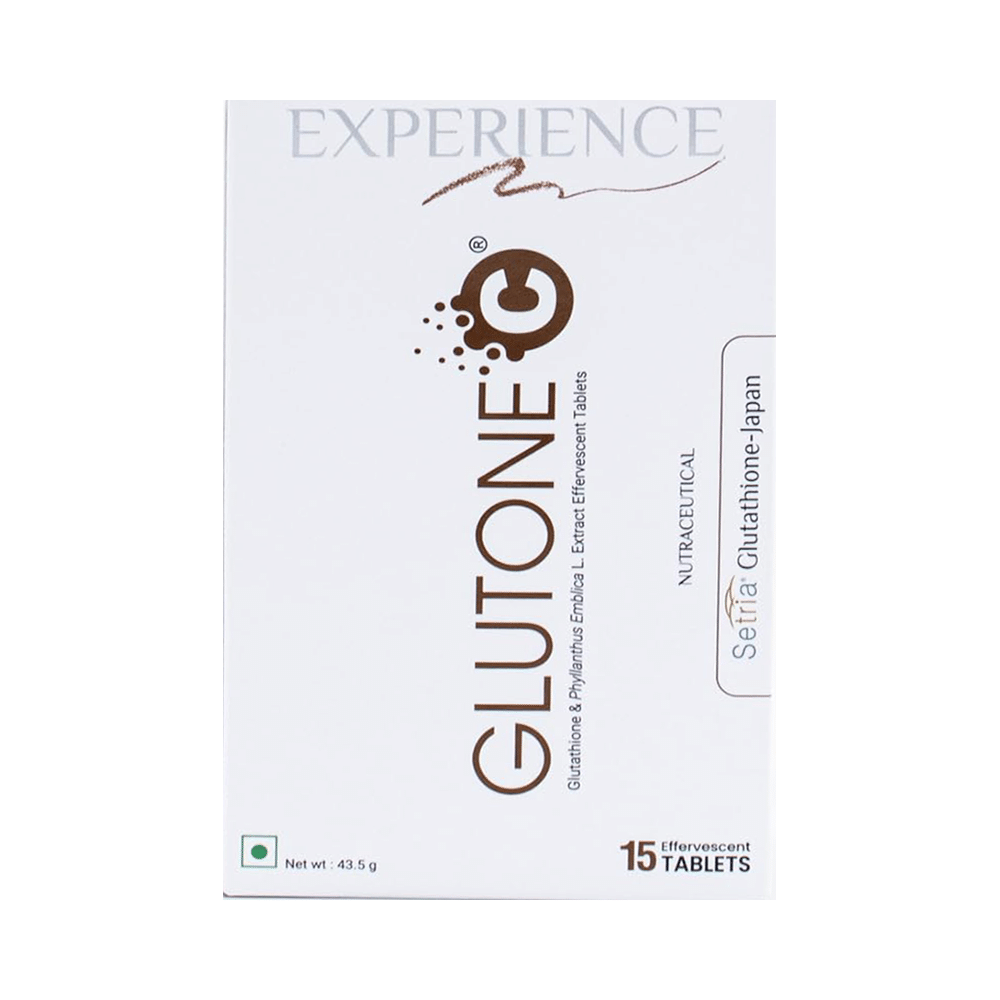 Glutone C (15 Effervescent Tablet Each)