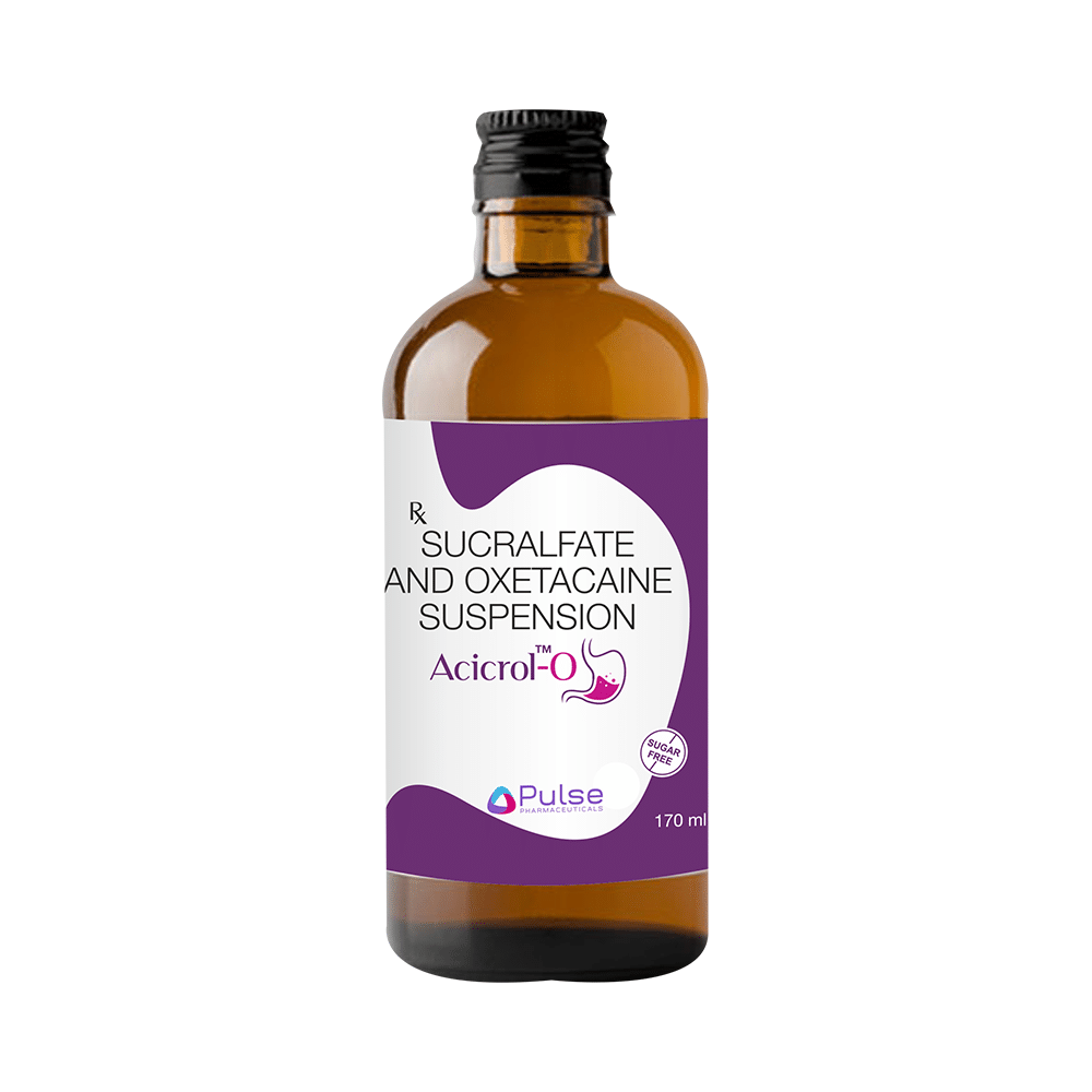 Acicrol-O Oral Suspension Sugar Free - Image 1