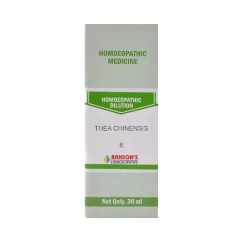 Bakson's Homeopathy Thea Chinensis Dilution 6 CH