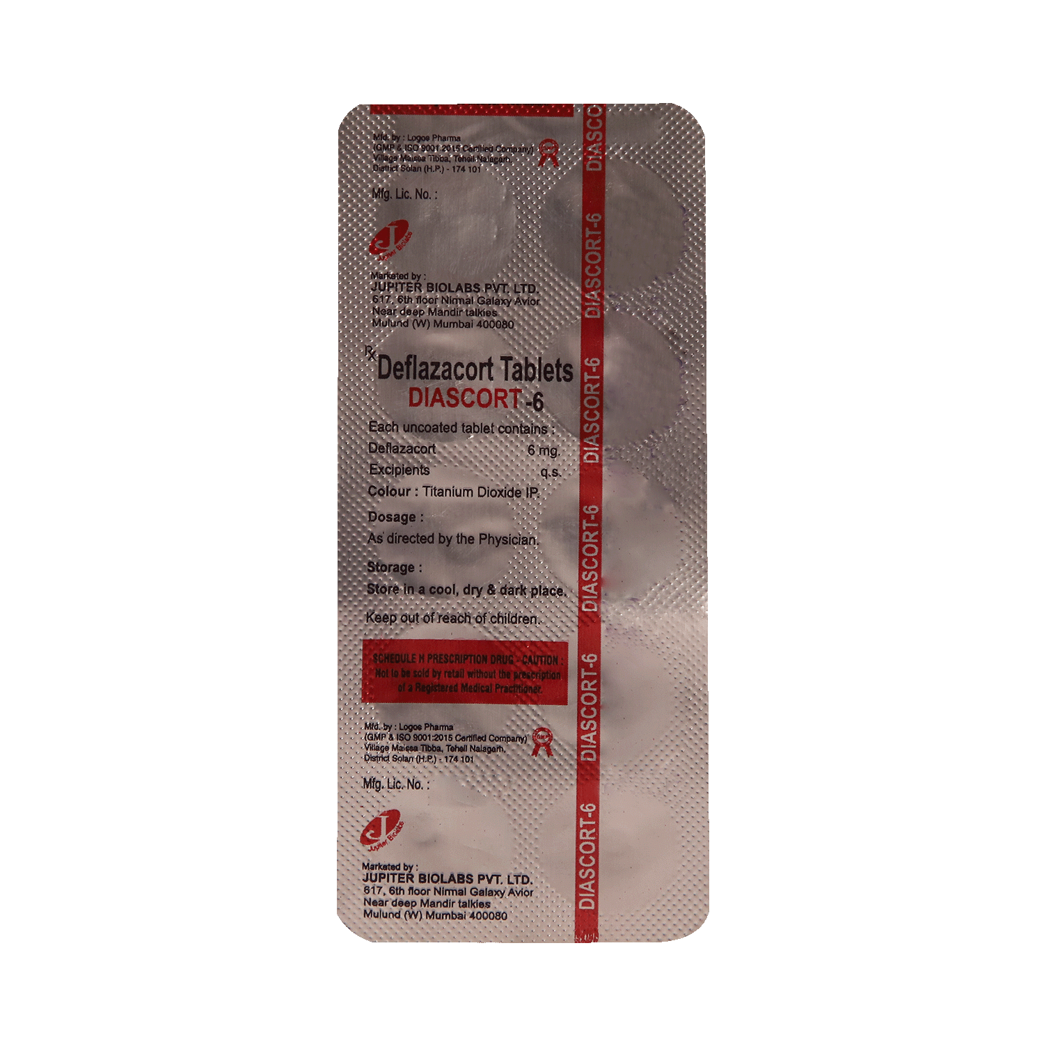 Diascort 6mg Tablet - Image 3
