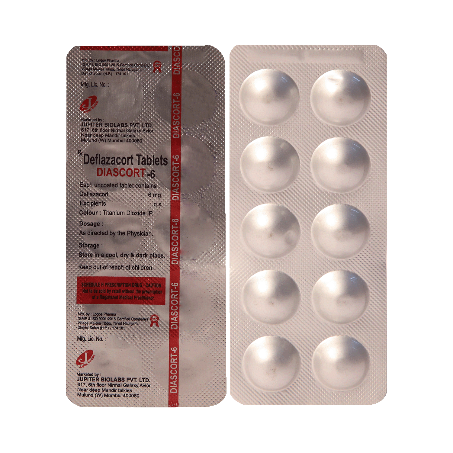 Diascort 6mg Tablet - Image 1
