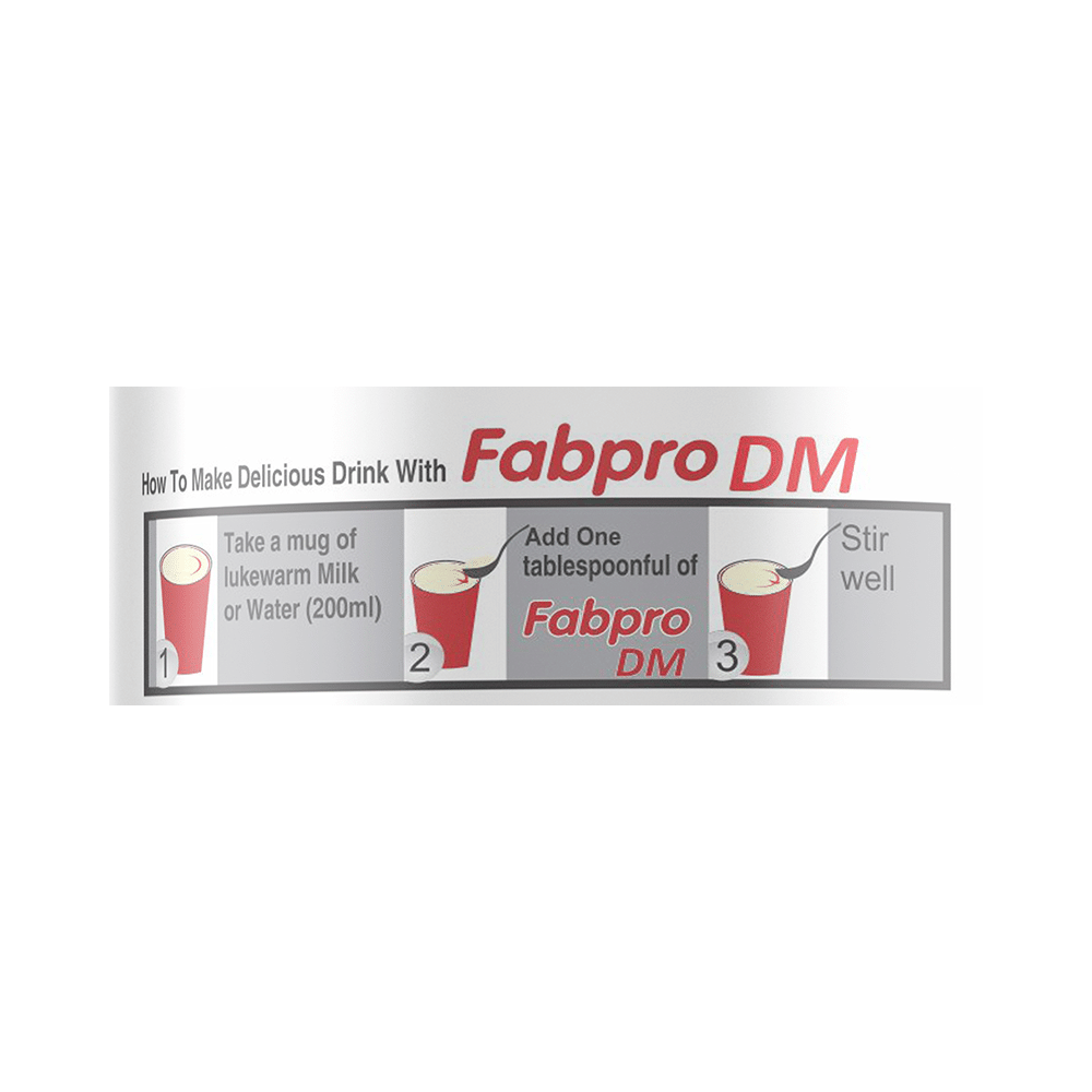 Fabpro-DM Powder Sugar Free Vanilla - Image 7