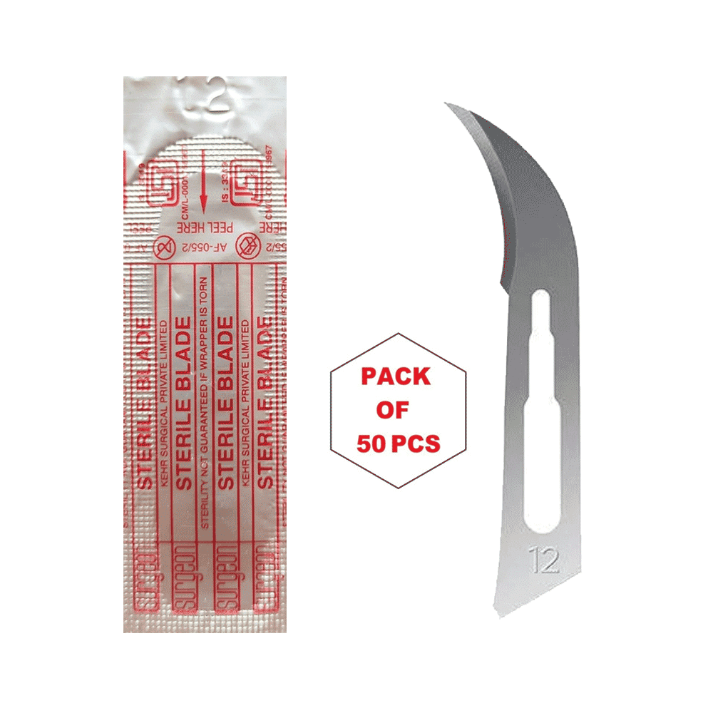 Agarwals Carbon Steel Sterile Surgical Blade 12 - Image 2