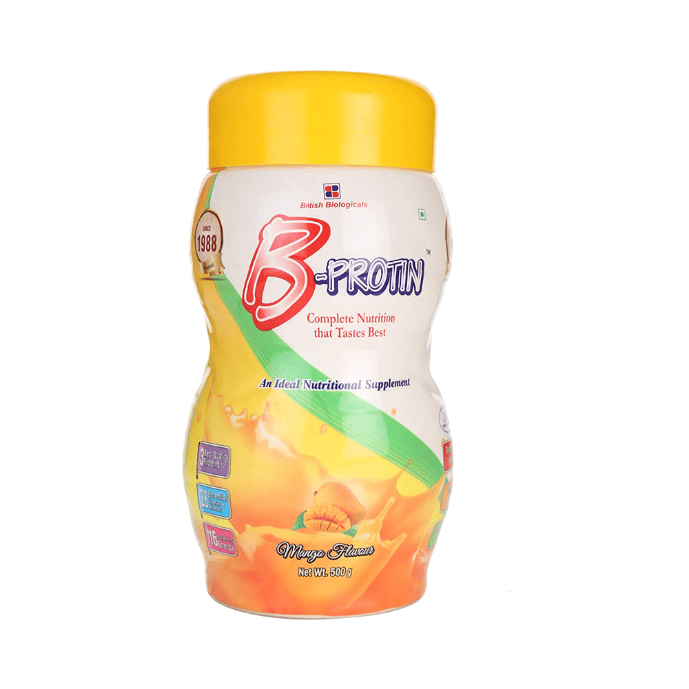 B-Protin Powder for Complete Nutrition | Flavour Mango - Image 1