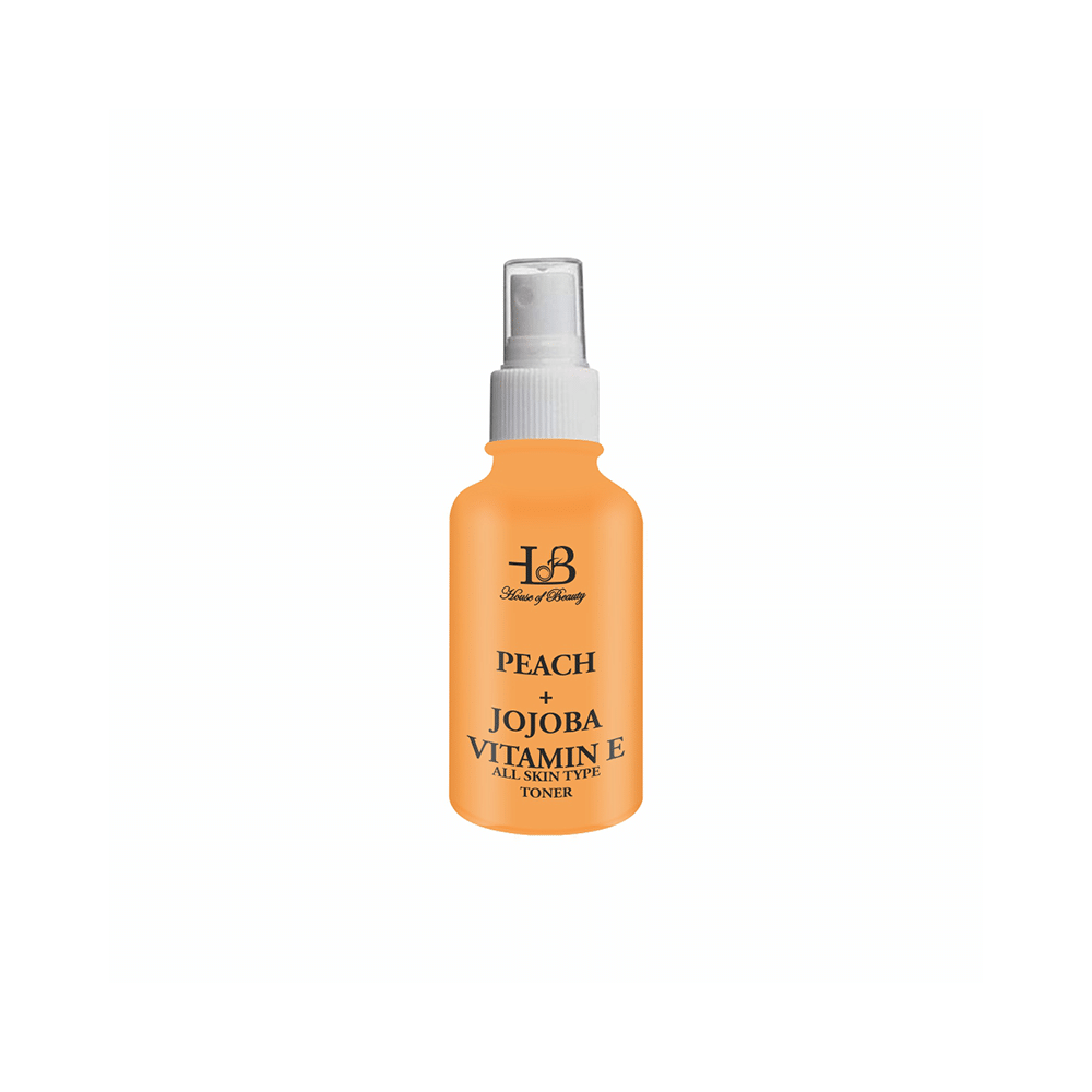 House of Beauty Peach + Jojoba Vitamin E All Skin Type Toner - Image 2