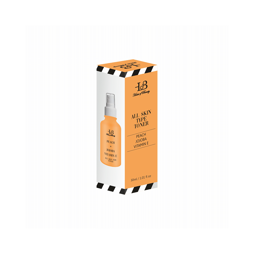 House of Beauty Peach + Jojoba Vitamin E All Skin Type Toner - Image 3