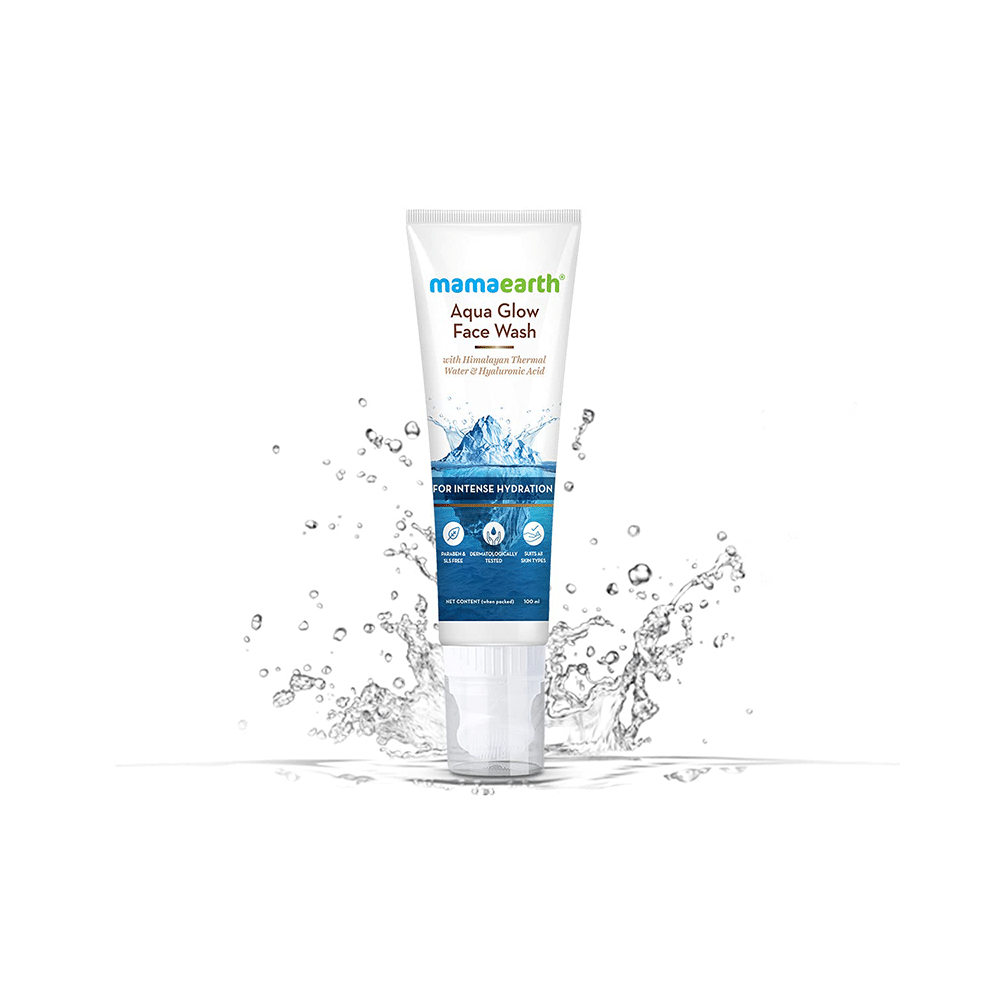 Mamaearth Aqua Glow Face Wash for Healthy Skin | Paraben & SLS-Free | Face Care Product for All Skin Types - Image 2