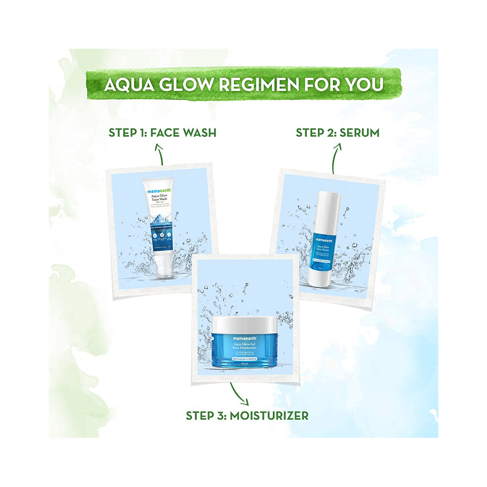 Mamaearth Aqua Glow Face Wash for Healthy Skin | Paraben & SLS-Free | Face Care Product for All Skin Types - Image 6